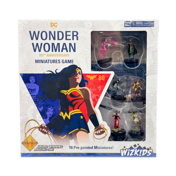 DC Comics Heroclix Wonder Woman 80th Anniversary Miniatures Game NEW SEALED - Picture 1 of 6